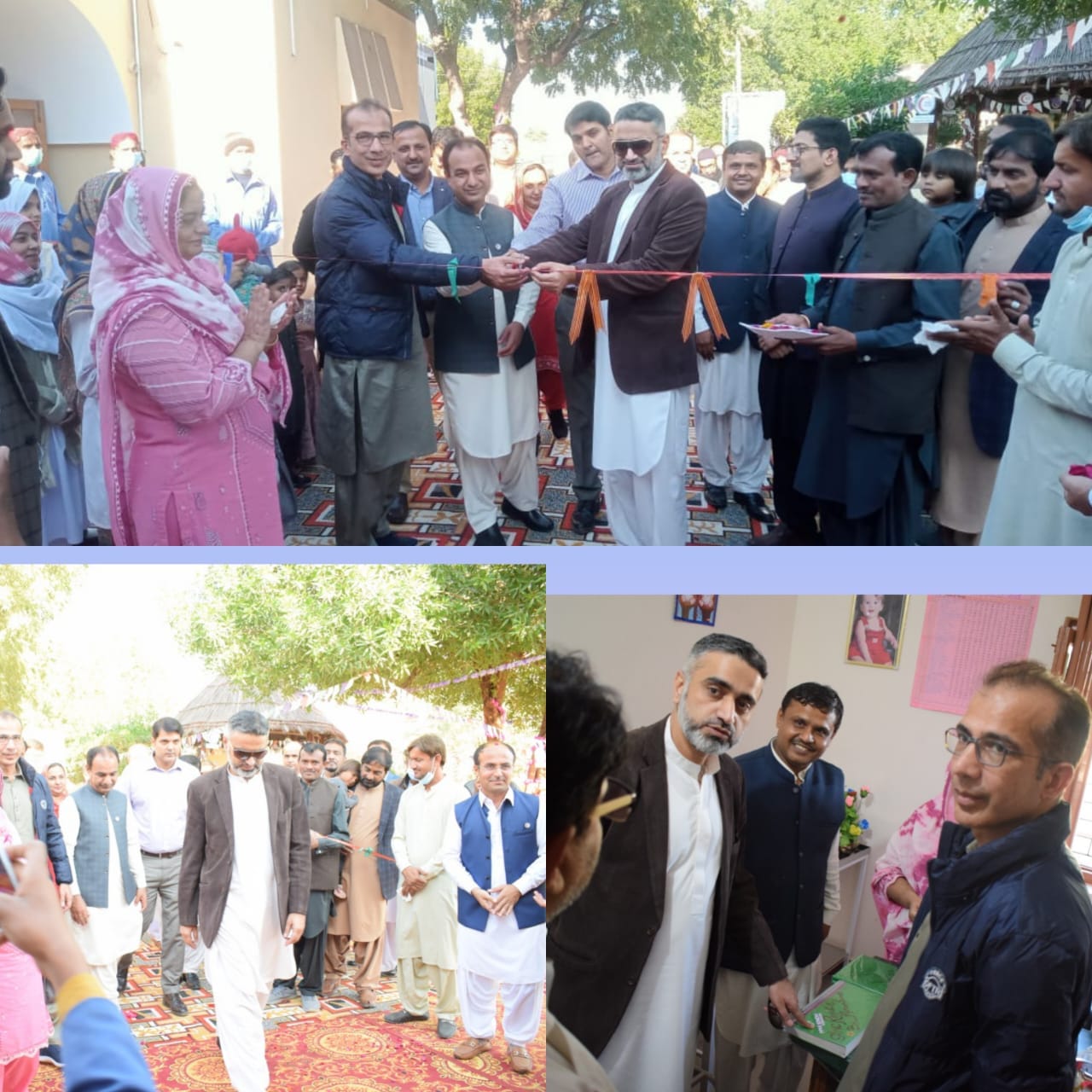 CEO and COO PPHI Sindh inaugurated newly constructed building